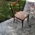 Mid Century Wood Dining Table Drop Leaf Petite w/ 3 MCM Chairs Vintage 8 thumbnail