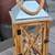 Large Beautiful Lantern Corks Holder + Corks - Wood Glass 9" x 9" x 19 1 thumbnail