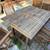 Rectangular Teak Extending Table With 4 Teak Folding Chairs  Located in concord  19 thumbnail