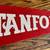RARE VINTAGE 1952 STANFORD ROSE BOWL PENNANT MINT 8 thumbnail