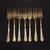 Gold Electroplate, Estia, Dorian, 44-Piece Service for 7, Vintage 6 thumbnail