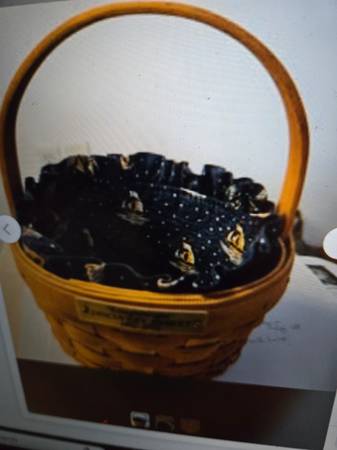 Longaberger Discovery Basket with Liner 1