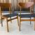 chair pair 2 1950s Moreddi Dining Chairs MCM Danish Modern 1 thumbnail