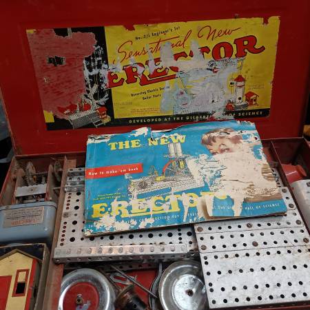 1950s A.C. Gilbert Erector Set #7 1