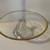 Cake Stand, Vintage Pedestal Cake Stand, Clear Glass with Gold Trim, 8-1/2” x 1 thumbnail