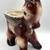 Vintage McCoy Ceramic Burro Donkey Basket Pattern Back Planter RARE 3 thumbnail