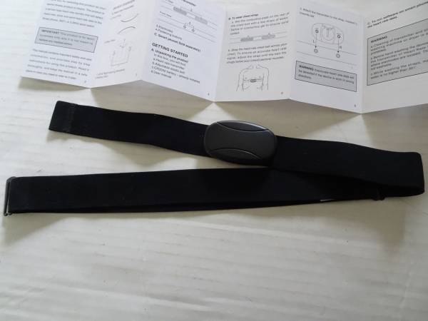 Heart Rate Monitor and Elastic Adjustable Chest Strap - $40 (Ashippun)63470634299011123