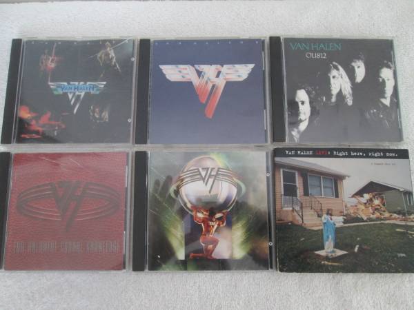 Van Halen CD's 1