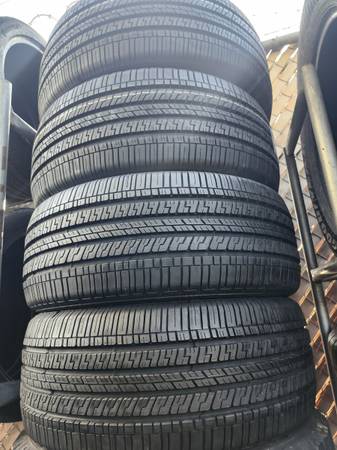 Like new set of takeoff tires, size P255/45R20 1