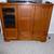 SOLID OAK entertainment center 1 thumbnail