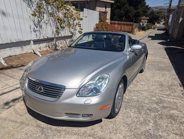2002 Lexus SC430 Convertible 2nd Owner /127,000 miles / Always Garaged - $8,500 (vallejo / benicia)63617825909377121