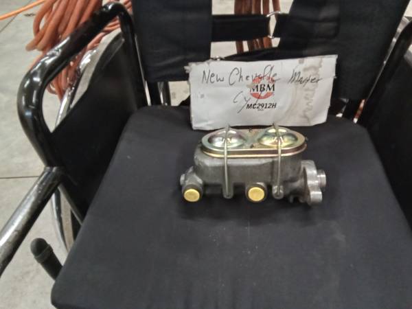 Chevelle master cylinder 1