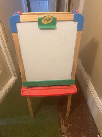Child’s chalkboard and dry erase board 1