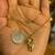 Yellow Gold Necklace with Cute Cat Pendant 3 thumbnail
