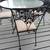 Wrought Iron Patio Set - Glass Table with Four Chairs 2 thumbnail