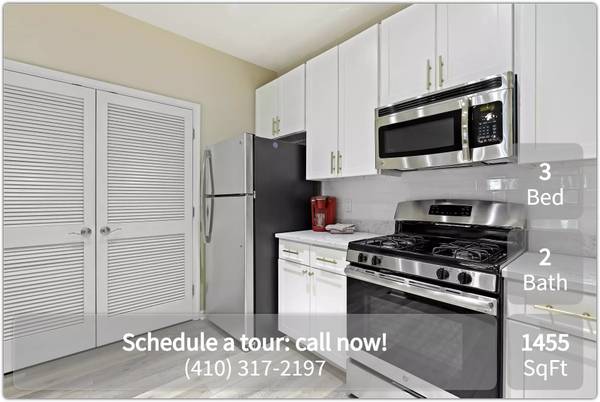 $2,700 / 3br - 1455ft2 - Where every detail counts: Dive into our 3 BR, 1455 Sq Ft. (Elkridge)63860573429123122