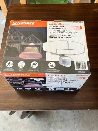 Garage Solar Motion LED Lights 1