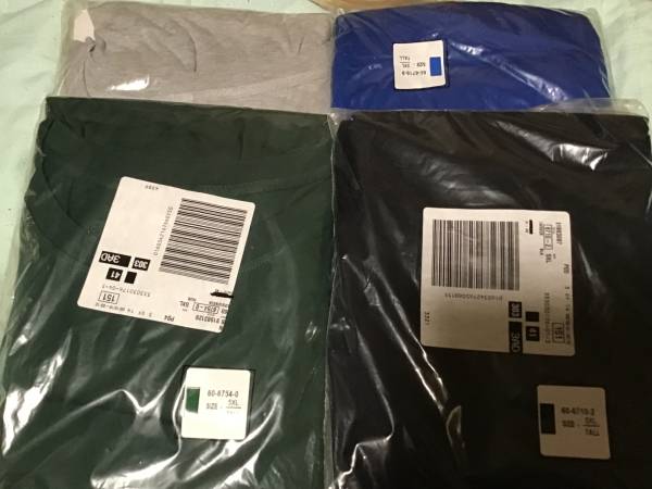 Men’s T-Shirts With Pockets 5X Tall 1