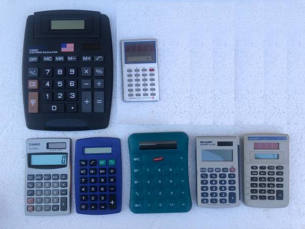 Electronic Calculators & Calculator ink roller PR-42 1
