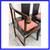 Custom Design Chinese Couple Tea Chairs + Nesting Table, Set 4 thumbnail