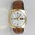 *NICE* - VINTAGE BULOVA ACCUTRON 14KT GOLD DAY DATE WATCH 4 thumbnail