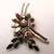 Juliana D&E Brooch Crystal 3 Spray 2 Stem Silver Pin Vintage Fashion 8 thumbnail