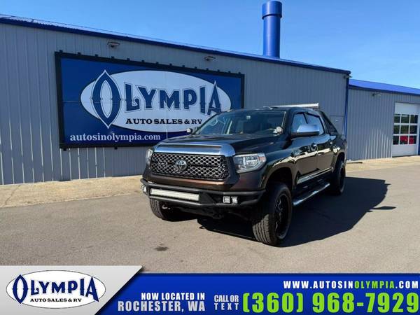 2020 Toyota Tundra Platinum CrewMax - $32,947 (Rochester, WA)63474997447299120
