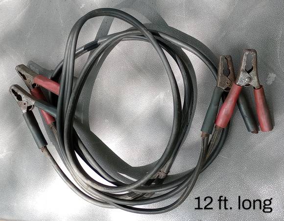 Jumper Cables • 12 ft. long • Good Condition 1