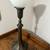 Antique Table Torchiere Lamp with Original Milk Glass Shade 6 thumbnail