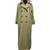 Avec Les Filles Rain Trench Coat LONG size L beige sand women Melania 2 thumbnail