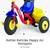 KETTLER TRICYCLE W/PUSHBAR 4 thumbnail