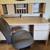 Large desk with office chair 1 thumbnail