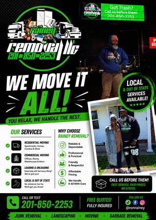 GARBAGE REMOVAL/MOVING/SNOW REMOVAL 1