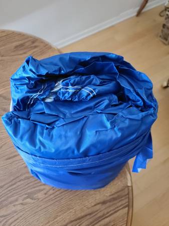 22 - 24 ft Pontoon Boat Cover 1