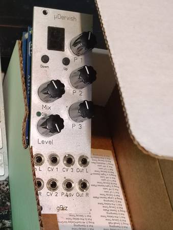 Eurorack delay/reverb 1