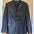 Men’s Vintage Medium Black All Leather Blazer Suit Coat Jacket 1 thumbnail