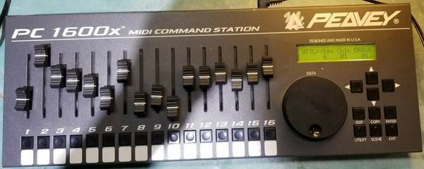 Peavey PC1600x Midi Command Station 1