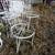 Homecrest White Metal Patio Set, Table, 6 Chairs 1 thumbnail