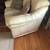 Leather Loveseat Couch with decorative pillows 2 thumbnail