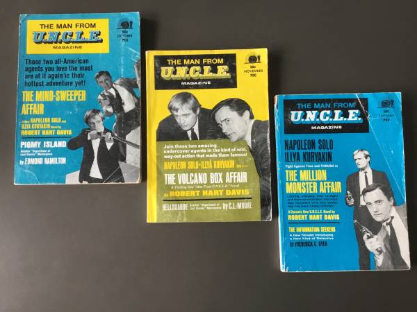The Man from U.N.C.L.E. Magazines (3) 1