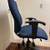 ~~ BLUE OFFICE CHAIR FOR SALE  - WIDE SEAT -  COMPLETELY ADJUSTBLE ~ 4 thumbnail