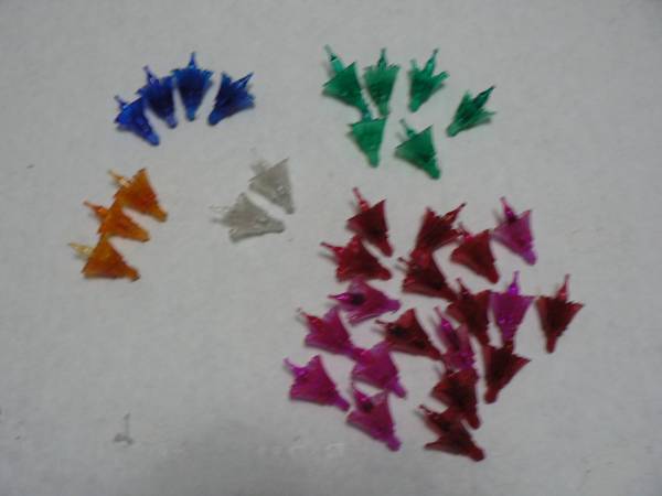 Flower Petal reflector 34 Christmas replacement bulbs - VINTAGE 1