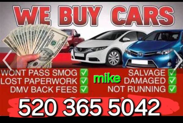 Wanted cars or trucks RV Fast Cash 1