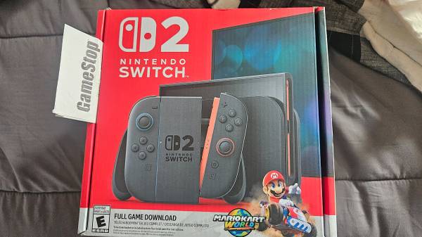 New never opened Nintendo Switch 2 Mario Kart edition 1