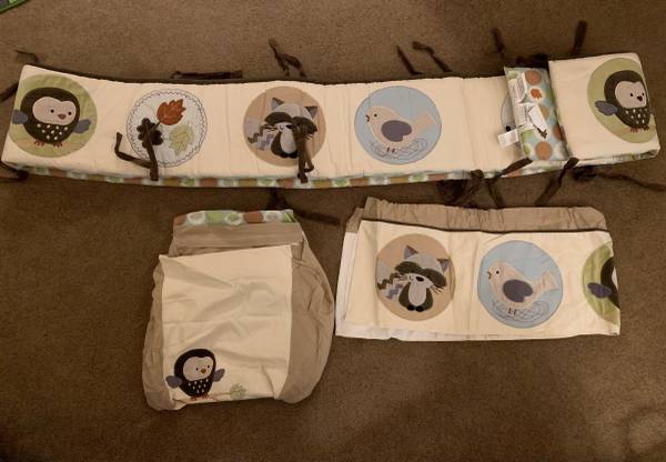 LIKE NEW Carters 5 Piece Crib Set - $40 (Bethlehem)62972001151235121