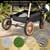 Foldable 4 Wheels Pet Stroller for Small/Medium Dogs Cats up to 55lbs, 3-in-1 Do 8 thumbnail