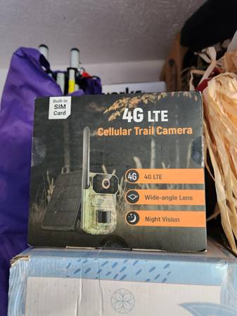 New- Advanced cellular trail camera with 4G LTE connectivity and a bui 1