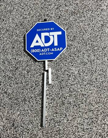 New: ADT Security Sign 1