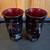 Set of 2 Beautiful Vintage 1970’s Avon 1876 Cape Cod Collection Ruby Red Pedes 4 thumbnail