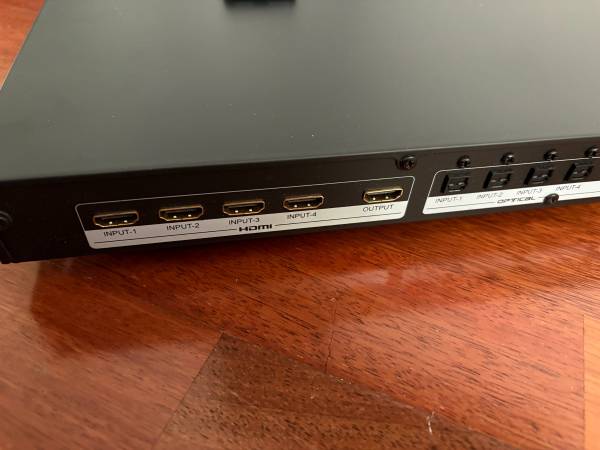 Psyclone HDMI Selector Competition Grade With Remote, power Cord - $35 (hercules, pinole, san pablo, el sob)63471458716673121